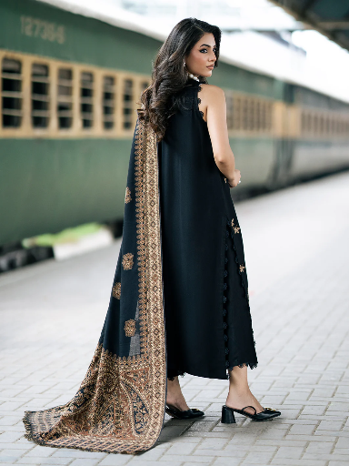 Reems Luxury Full Embroidered Chikenkari Lawn Unstiched 3PC Suit