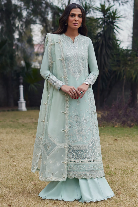 Reems-Luxury Full Embroidered Chikenkari Lawn Unstiched 3PC Suit