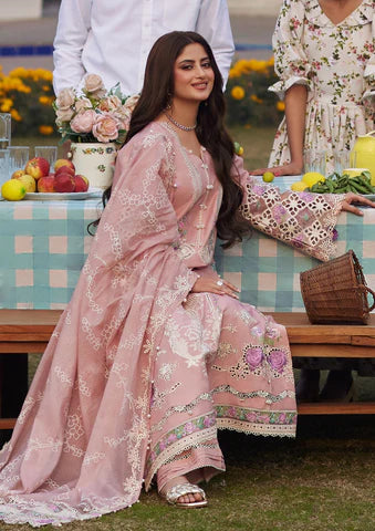 Reems Premium Festive Eid Embroidered Lawn Unstitched