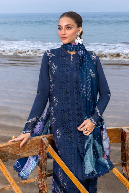 Rang Rasiya Embroidery Lawn 3Pc