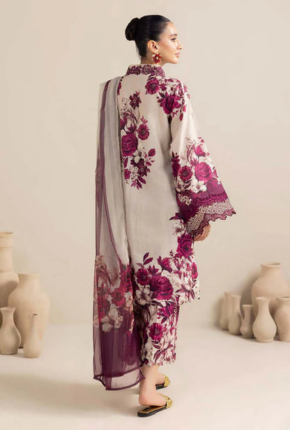 MARIA.B EMBROIDERED LAWN 3PC UNSTICHED